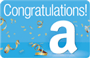 Send a Congratulations Amazon.com Gift Card