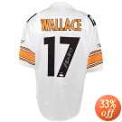 Mike Wallace Autographed Jersey - Witness - JSA Certified - Autographed NFL Jerseys