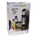 Save 50% on the Sodastream Dynamo LX Home Soda Maker Deluxe Mega Pack