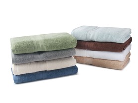 MicroCotton 6-Piece Towel Set - 8 Colors