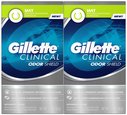 Gillette Clinical Strength Odor Shield Advanced Solid 1.7 oz, 2 pk