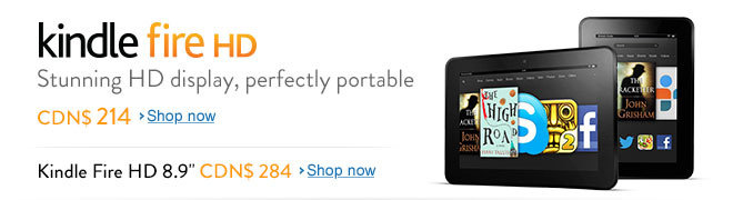 Kindle Fire HD: Stunning display, perfectly portable