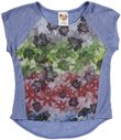 Kiddo  Ombre Floral Sweater HiLow Top