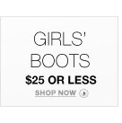 Girls' Boots- Crocs kids, UGG kids, Timberland kids and more: $25 or Less