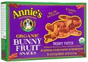 Annie's Homegrown  Berry Patch Organic Fruit Snacks, 4 oz, 5 ct