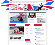 British Sailing Team Website - London 2012