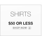 Shirts- Hurley, U.S. Polo Assn, Calvin Klein and more:  $50 or less