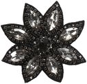 Deepa Gurnani  Crystal Flower Clip