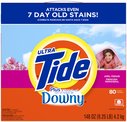 Tide Ultra Plus touch of Downy Powder Detergent, 80 Loads