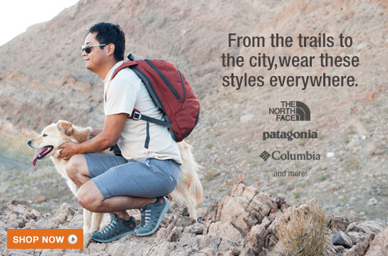 Outdoor Clothing: The North Face, Patagonia, Columbia and more!