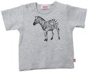 Zutano  Zebra Screen S/S Heathered T Shirt