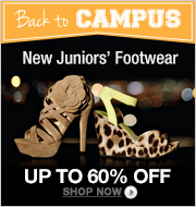 New Junior’s Fashion Footwear Up to 60% off