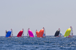 2013 Sail First ISAF Youth Worlds - Race Day One