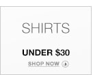 Shirts: Select Styles Under $30