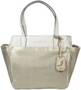 Diane von Furstenberg  On the Go Tote Metallic Canvas