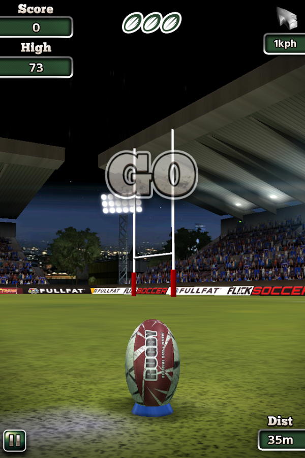 Flick Nations Rugby - screenshot