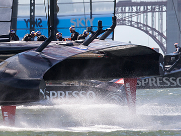 ORACLE TEAM USA Extends 34th America's Cup With Four Consecutive Wins