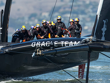 ORACLE TEAM USA Continues To Chip Away