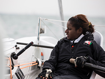 2013 ISAF Rolex World Sailor of the Year Nominee - Raiya Al Habsi (OMA)