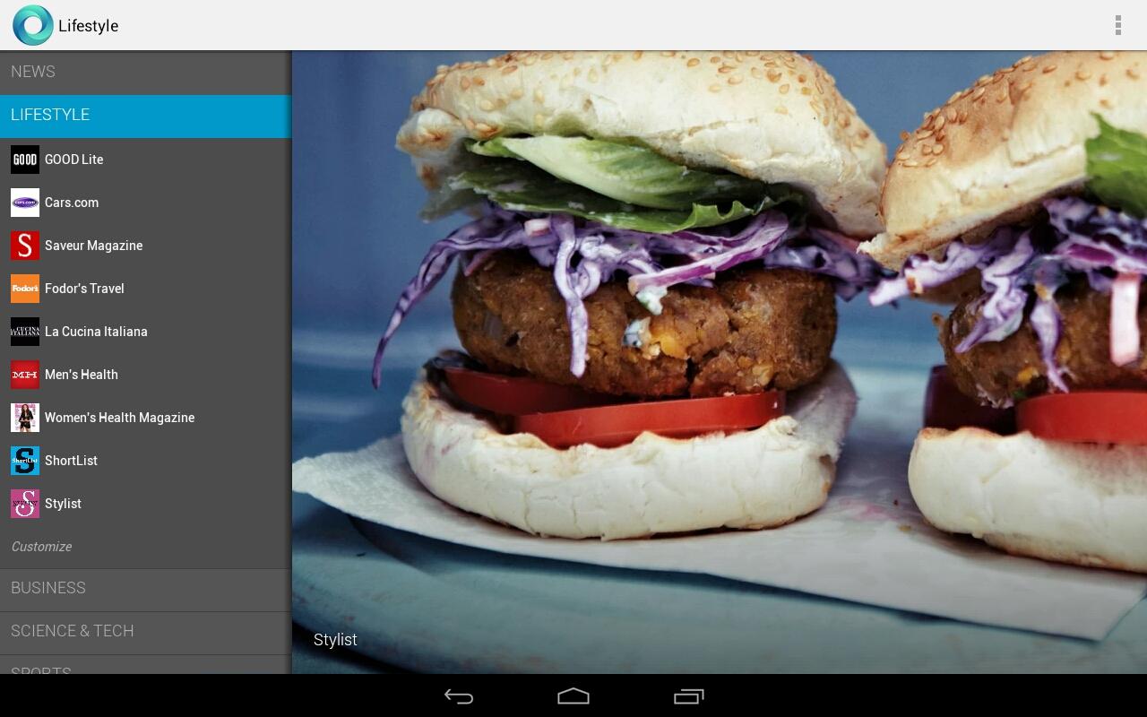 Google Currents - screenshot