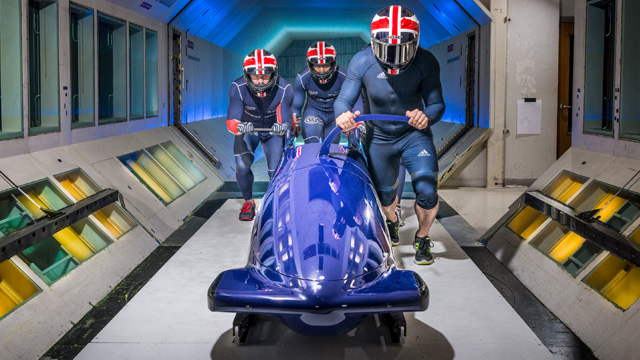 British Bobsleigh use BAE Systems wind tunnel technology on Road to Sochi