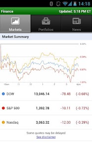 Google Finance - screenshot thumbnail