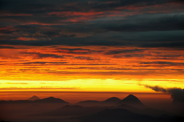 Golden Sunrise & Volcanoes of Guatemala