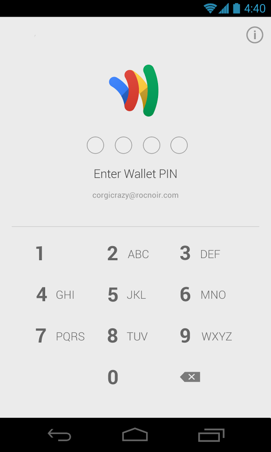 Google Wallet - screenshot