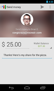 Google Wallet - screenshot thumbnail