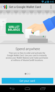 Google Wallet - screenshot thumbnail