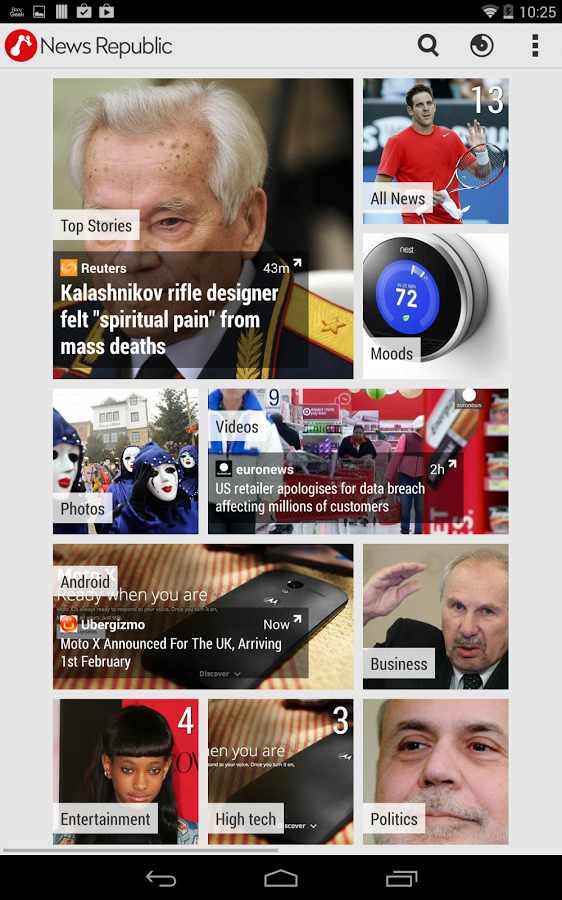 News Republic – Smarter News - screenshot