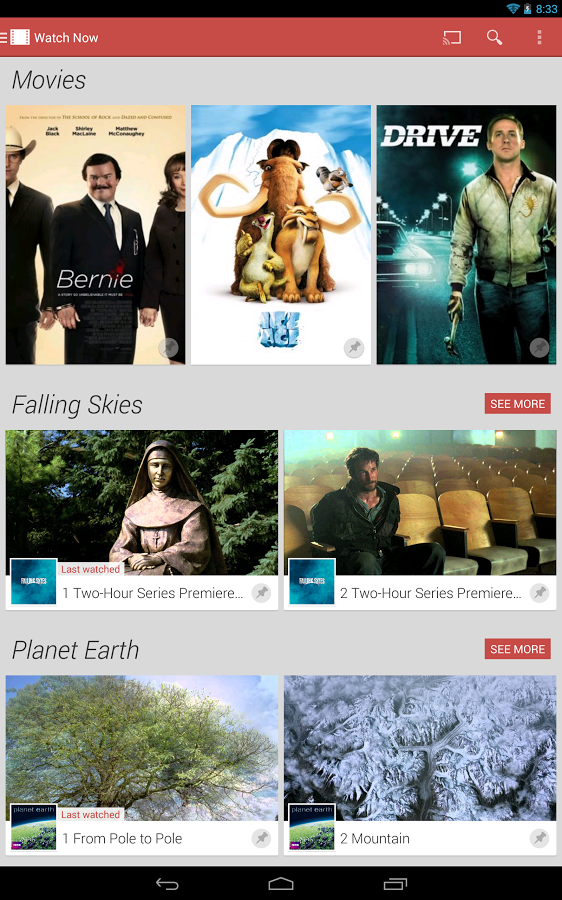 Google Play Movies & TV - screenshot