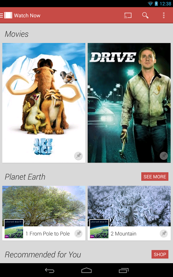 Google Play Movies & TV - screenshot