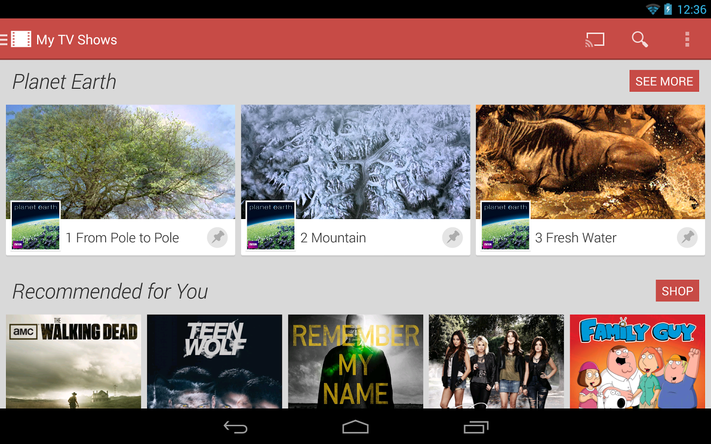 Google Play Movies & TV - screenshot