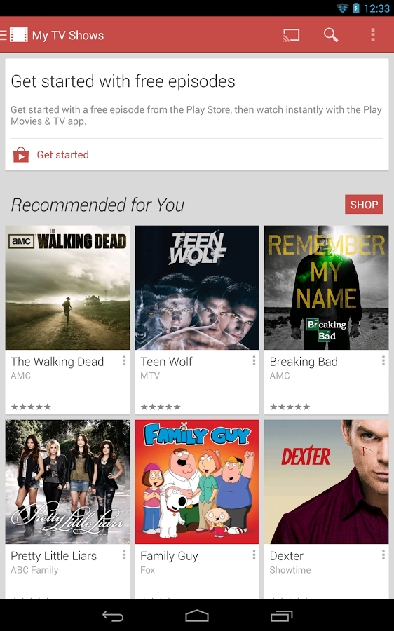 Google Play Movies & TV - screenshot