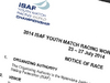 2014 ISAF Youth Match Racing World Championship Notice of Race Released