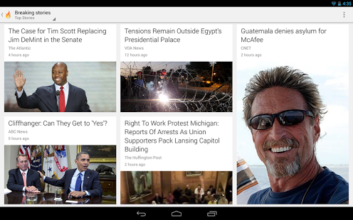 Google Currents - screenshot thumbnail