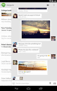 Hangouts (replaces Talk) - screenshot thumbnail