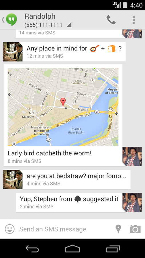 Hangouts (replaces Talk) - screenshot