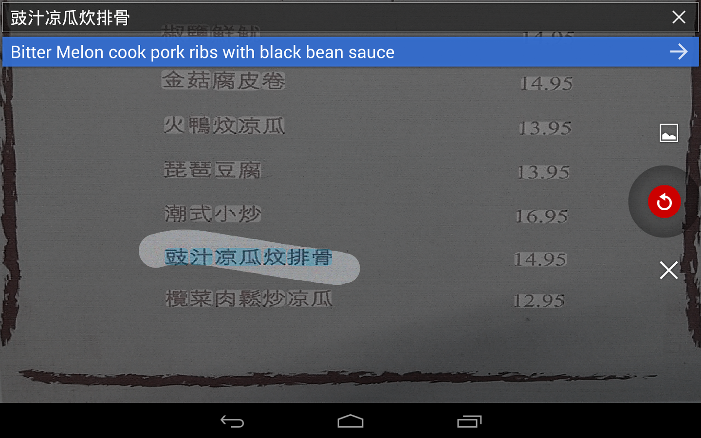 Google Translate - screenshot