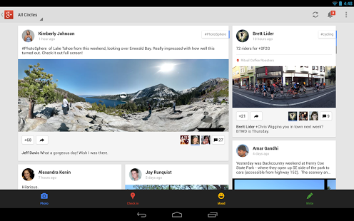 Google+ - screenshot thumbnail