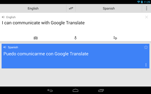 Google Translate - screenshot thumbnail