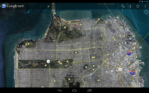 Google Earth - screenshot thumbnail