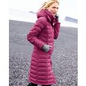 Long Puffer Down Coat - 10 - Fuchsia