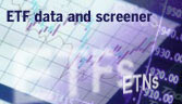 ETFs data and screener