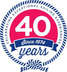 Sunsail 40 Years of Sensational Sailing logo