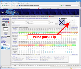 Windguru Tip