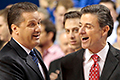 Pitino, Calipari insist they are friends