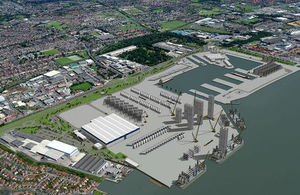Proposed Siemens facility in Hull