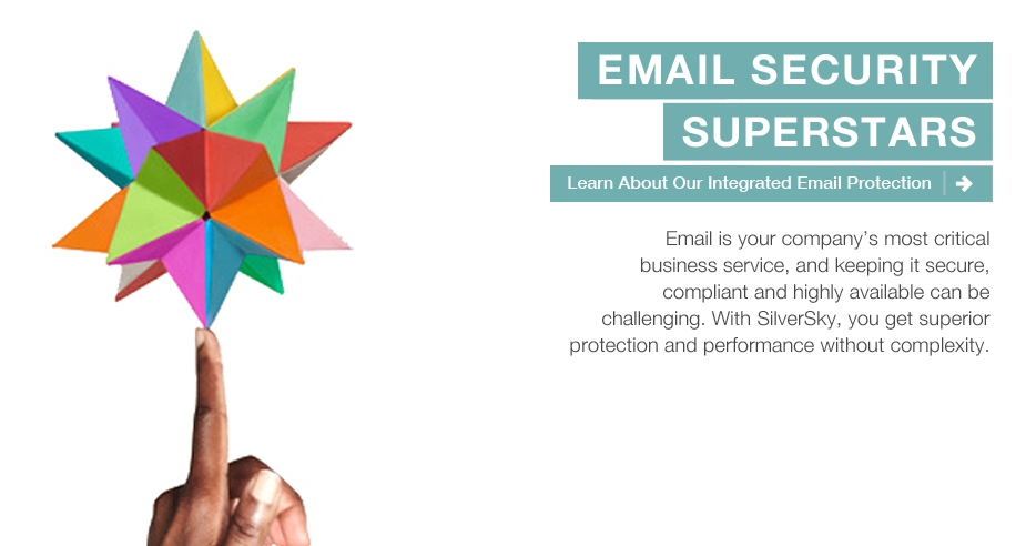 Email is your company’s most critical business service, and keeping it secure, compliant and highly available can be challenging.  With SilverSky, you get superior protection and performance without complexity.